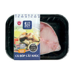 Cá bớp cắt khúc rã đông Kingfish (1 Khay)