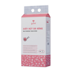 Lốc túi giấy đa năng treo tường Gumi 360 tờ 4 lớp