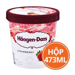 Kem dâu tây Haagen Dazs 473ml (1 hộp)