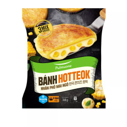 Bánh hotteok nhân phô mai ngô Pulmuone 360g (1 gói)