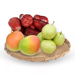 Set trái cây chấm: ổi Đài Loan 1KG + mận An Phước 1KG + xoài giống Úc 1KG (1 Combo)