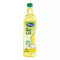 Dầu hạt cải Simply chai 1L
