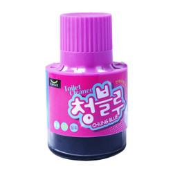 Chai thả bồn cầu toilet hương ngàn hoa Blue 180g (1 Chai)