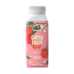 Sữa chua uống Green Farm Vinamilk Hương Vải Hoa Nhài hộp 200ml (1 Hộp)