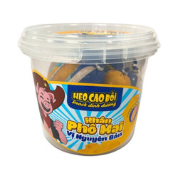 Xúc xích tiệt trùng nhân phô mai nguyên bản Heo Cao Bồi hộp 384g (1 Hộp)