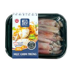 Mực ghim rã đông Kingfish khay 300g (1 Khay)